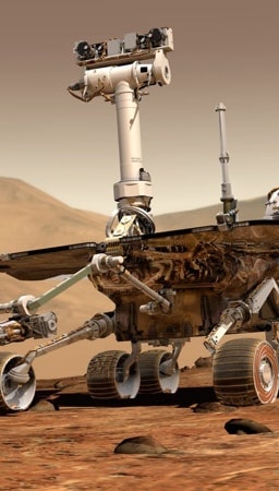 photo of mars rover curiousity